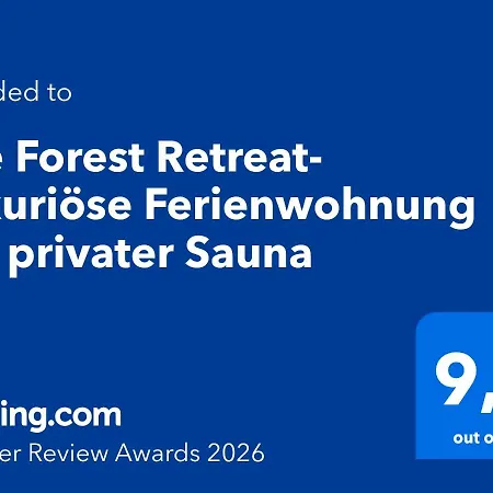 Forest Retreat Nahe Köln - Private Sauna&hot Tub&wallbox Apartment Wermelskirchen